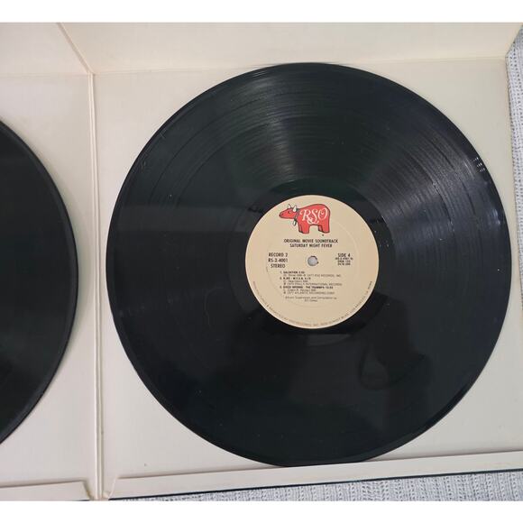 Saturday Night Fever Soundtrack 2xLP Vinyl Album Bee Gees 1977 - Picture 7 of 7